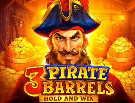 3 Pirate Barrels: Hold and Win